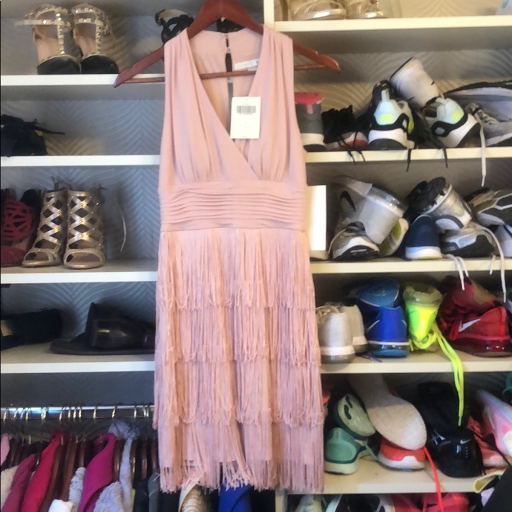 NWT Boston proper fringe dress